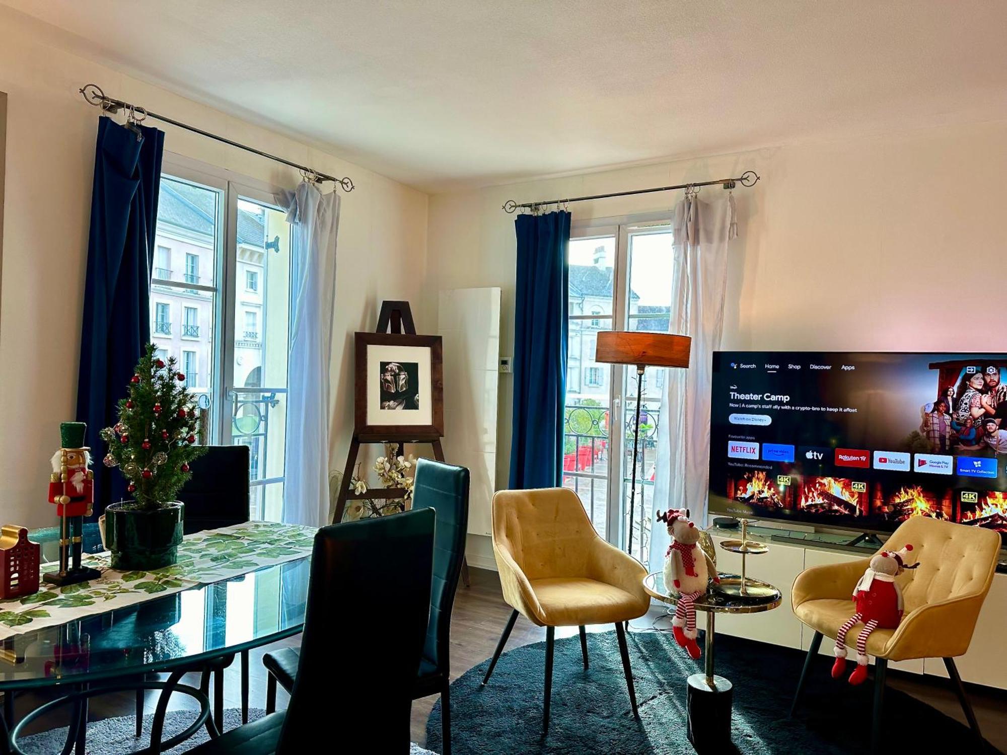 Appt Vue Place De Toscane - 4Min Disneyland-Paris Serris Eksteriør billede